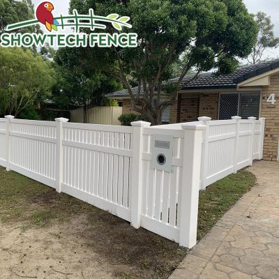 China Easily Assembled Easily Assembled Semi Used PVC Privacy Vinyl Fence Armor For Sale for sale