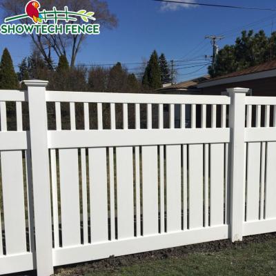 China Easily Assembled Showtech Lifetime Warranty PVC Privacy Fence Semi Customize / Fence Ideas / Fence Designs for sale