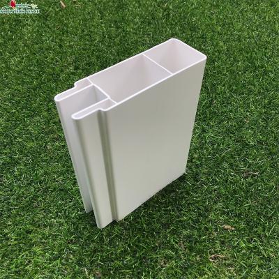 China Easily Assembled 100% Virgin PVC Material Vinyl Fence Decoration Pocket Rails 2