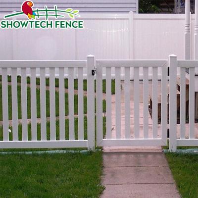 China Easily Assembled PVC Fencing Trellis And Gates Showtech Lifetime Warranty For Garden Vinyl 100% Virgin Environmental PVC Plastic Uncoated CLASSIC for sale