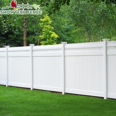 China PVC Vinyl Plastic Stake Pool/Garden Privacy Barrier/Easily Assembled White Panels/Mail for sale