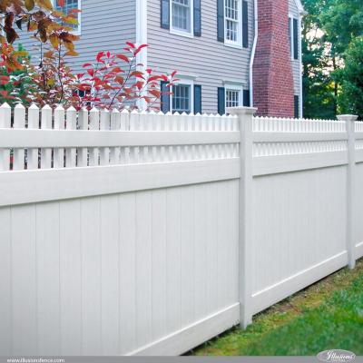 China Easily Assembled Garden Use PVC Fence, PVC Fence Panels Menards, PVC Fencing Jamaica for sale