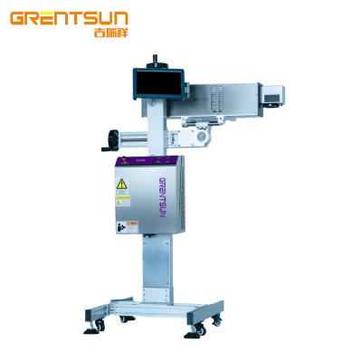 China Laser Marking Grentsun High Performance 30 Watt CO2 Laser Machine Laser Marking Engraving Machine With Encoder for sale