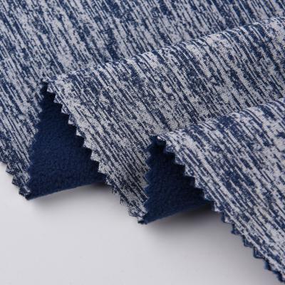 China Waterproof Cationic 100%Polyester Fleece Knitted Fabric for sale