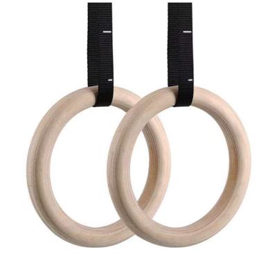 China Bodybuilding Fitness Gym Rings Gym Ring Suspension Loop Hand Grip Gymnastic Rings Sports for sale