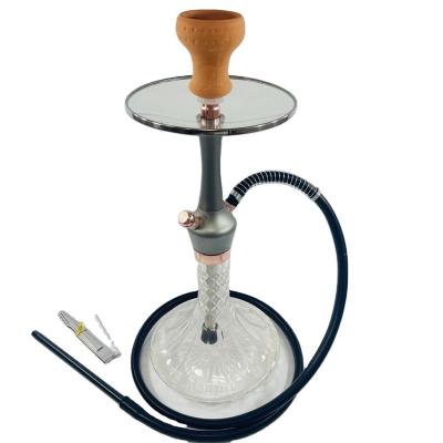 China Moden Cheap Wholesale Hookah Hookah Wine Bottle Portable Aluminum Hookah for sale