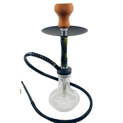 China 2022 New Arrivals Moden Aluminum Glass Hookah Best Quality Shisha Hookah for sale