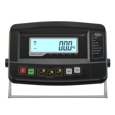 China BDS weighing indicator K2 Platform floor scales LCD Display roller platform Scales rail weighing scales for sale