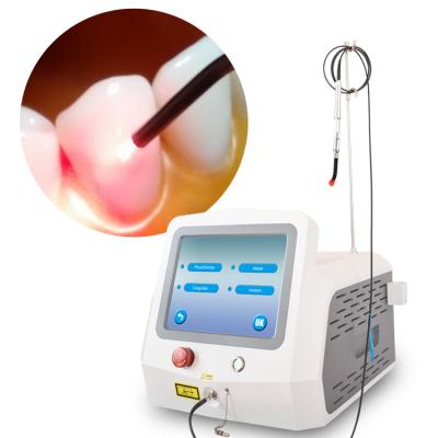 China 980nm 1470nm Dental Diode Laser Machine Dental Surgery Tooth Whitening Oral Therapy Dental Machine for sale