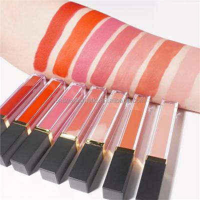 China Cruelty-free/No Animal Testing Color Lipstick Set Private Label Lipstick Matte Lip Gloss Matte Liquid Lipstick Packaging for sale