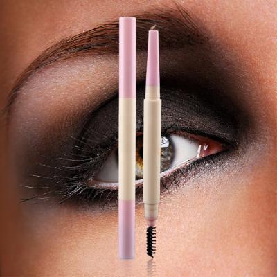 China Private Label High Quality Waterproof Eyebrow Gel 3 in 1 Eyebrow Pencil Makeup Eyebrow Pen for sale