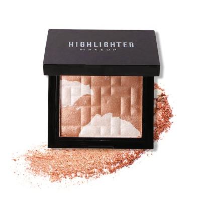 China Waterproof Vegan AR10 Make Up Highlighter Bar Powder Private Label Highlighter Palette for sale