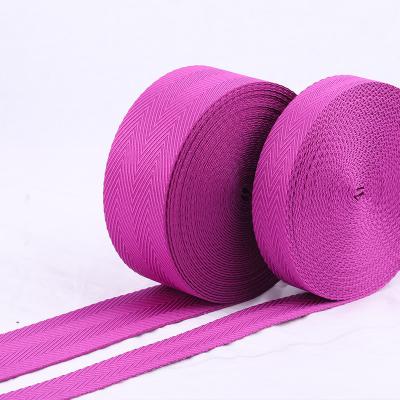 China Viable Online Popular Exquisite Double Material Sale PP Herringbone Webbing for sale