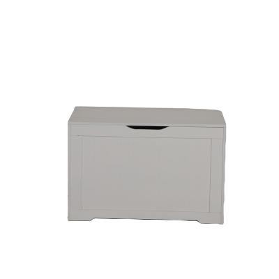 China Modern Solid White Storage Cabinets With Solid Wood Flip Top Bins for sale