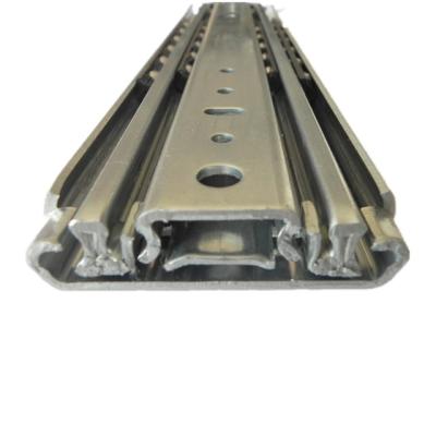 China Lock In And Lock Function Heavy Load Rate Soft Close Telescopic Drawer Channel Tandem Box Drawer Slide for sale