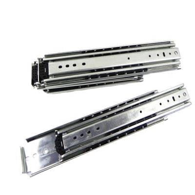 China Noise Reduction 227kg Heavy Duty Triple Extension Undermount Drawer Slide for sale