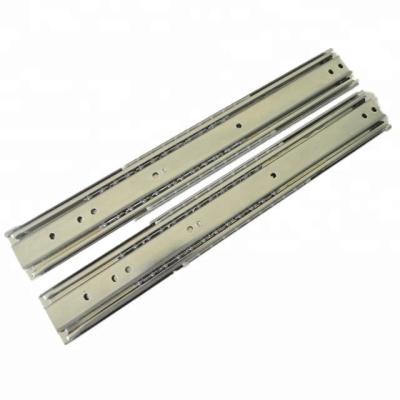 China Foxslide 500mm High Quality 3 Fold Metal Channel Drawer Telescopic 1000 Slide for sale