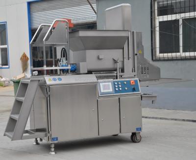 China Automatic Meat Processing LI ZHI 304 Stainless Steel Hamburger Forming Machine AMF600-V for sale