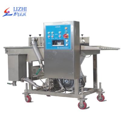 China Meat Processing Hamburger Patty Making Breaded Squid Strips Seafood Beating Machine for sale