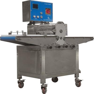 China meat processing fresh meat strip cutting machine/beef cube cutter/chicken meat cutting machine for sale