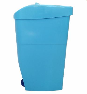 China ABS Pedal Sanitary Bin , Ladies Sanitary Napkin Disposal Bin for sale