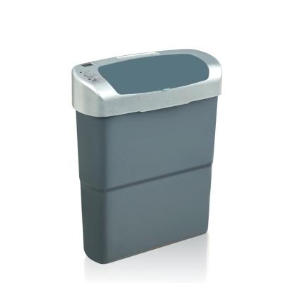 China Bote de basura de la cocina de la situación del piso Touchless, compartimiento sanitario automático 25L en venta