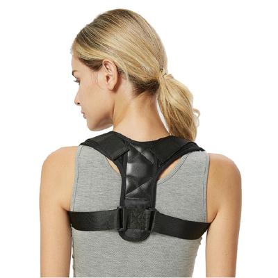 China Back Support Belt Wholesale Women Men Back Corrector Brace Correction Belt Shoulder Strap Posture Support Belt for sale