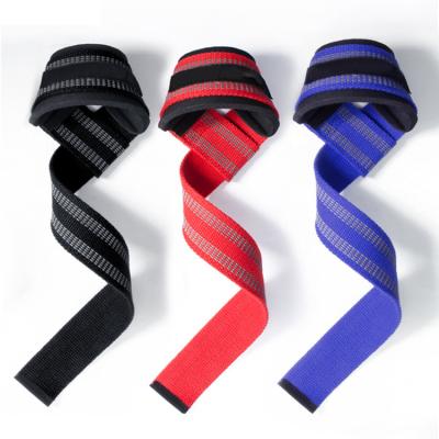 China Universal Fitness Cross Fit Safety Wrist Wraps Custom Logo Adjustable Wrist Support Weightlifting Wristband Strap Brace for sale