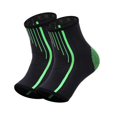 China Hot Selling Comfortable And Breathable Elastic Ventilation Professional Shin Ankle Guard With Ankle Protection for sale