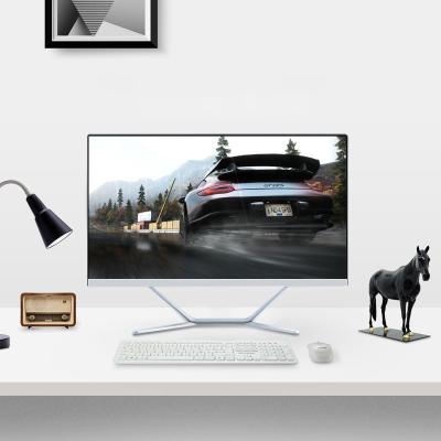 China USB Port Manufacturer Price 1920*1080p Curved Screen 24 Inch 27 Inch All In One Pc Desktop Computers For Graphic Design for sale