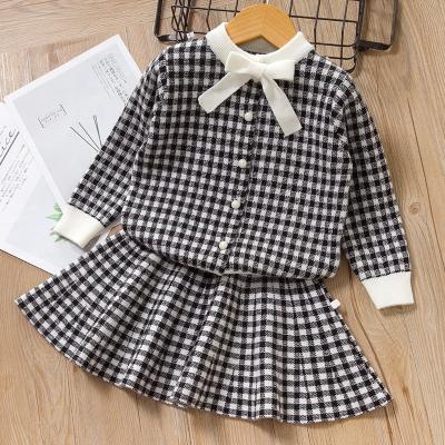 China Wholesale Casual 2020 Fall Girl's Clothing Knitted Clothes For Kids Knit Child Wear for sale