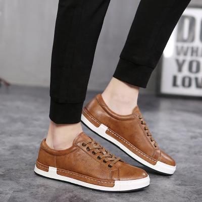 China SS0246 Large Size Korean Style Men's Sports Leisure Sports Casual Shoes 2021 Man Fashion Trendy Sneakers for sale