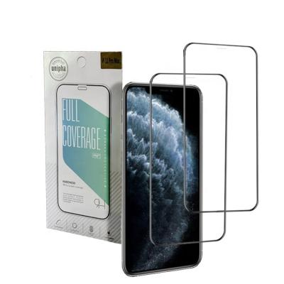 China Mobile Phone Factory Sale Full Page Tempered Glass Film For Apple Xs Max XR for sale