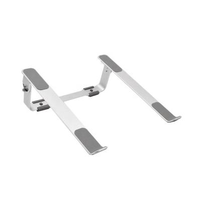 China Good Stability Adjustable Persevere Portable Laptop Stand Aluminum Silver Laptop Stand for sale