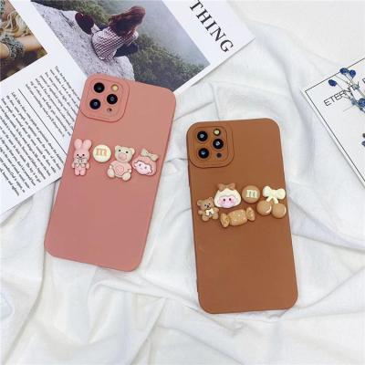 China Shockproof Cute Girl Bear Cartoon For iPhone 13 Pro Case For iPhone 13 Pro iPhone 13 Pro Max Phone Case Max Case For iPhone 13 for sale