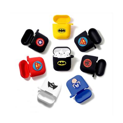 China For Earphone 3D Cartoon For Airpod Case One Piece Mix Color Soft Silicone Case For Airpod For Airpod Pro Cover for sale