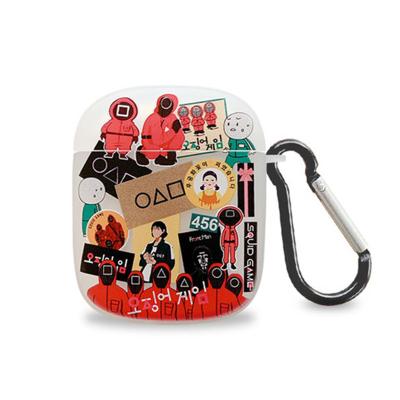 China For One Piece 3D Earphone Wholesale Silicone For Airpod Case Cute Colorful With Chain 2021 For Airpods Case for sale