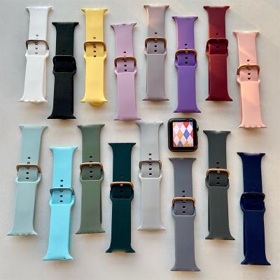 China Fanshion Wholesale Silicone For I Watch Band For Apple Watch Band For Watch Bands for sale