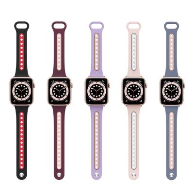 China Fanshion Cross Color Silicone Cover Case For I Watch Band For Apple Watch Band For Watch Bands for sale