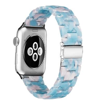 China Fanshion Luxury Resin For I Watch Band For Apple Watch Band For Watch Bands for sale