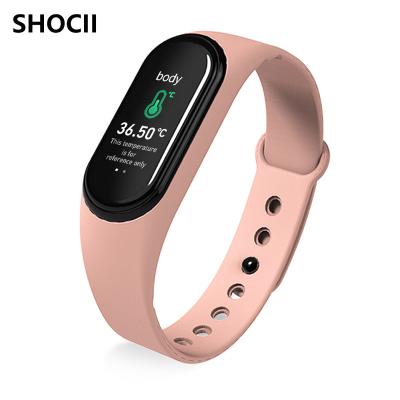 China Build in Cheapest Promotion Gift New Smartband Heart Rate Notification Exercise Smart Fitness Flash Wristband with BP for sale