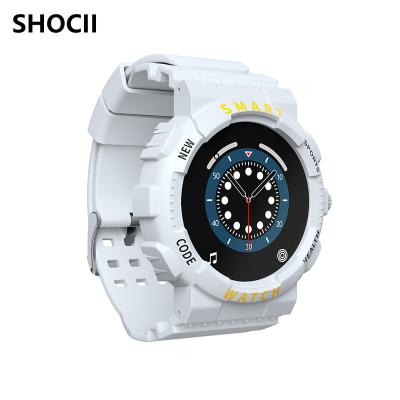 China 2021 New Design Premium Touch Screen Round Face Voice Calls Man Rise G Style Sports Wrist Watch for sale