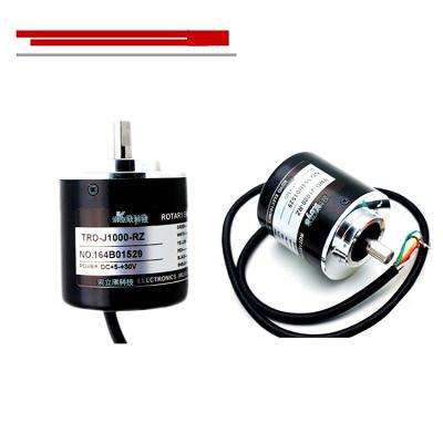 China Speed ​​and Angle Sensor Photoelectric Rotary Encoder DC4.75V-30V 2TH100/200/300/360/500/600/1000/1024 TRD-J1000-RZ TRD-J1000-RZV Incremental Encoder for sale