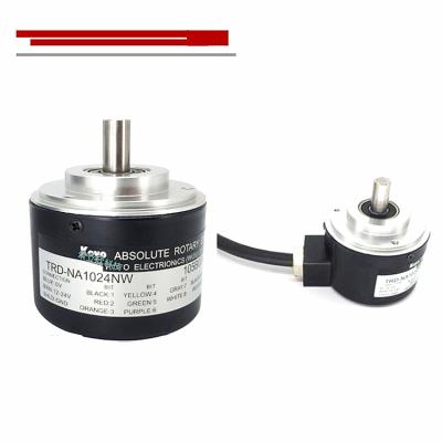 China Photoelectric Rotary Encoder NPN/PNP DC12-24V 256/360/720/1024/R TRD-NA360PWE TRD-NA1024NW TRD-NA1024PW Speed ​​and Angle Sensor Incremental Encoder for sale