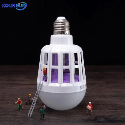 China Lighting + UV to attract mosquitoes + power grid to kill mosquitoes Mosquito Killing Lighting Bulb UV Mosquito Killing Lamp for sale