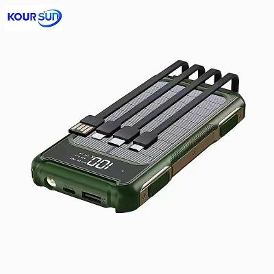 China New design new design independent outdoor solar mobile phone solar power bank solar integrated charging treasure for sale