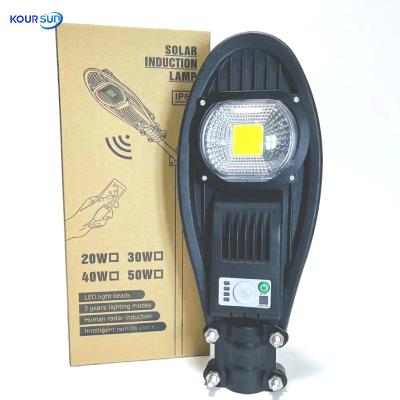 China Solar China Outdoor Yard With Sensor Street Light Remote Control Smart Outdoor Smart Street Light for sale