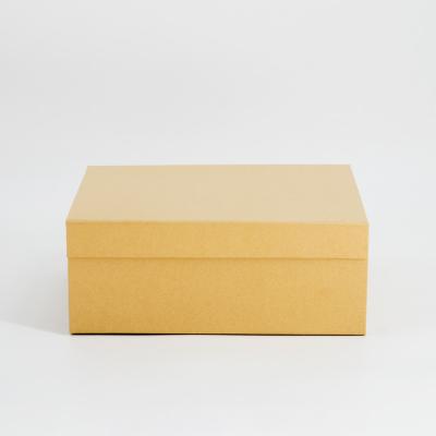 China Factory Price Customized Concise Folding Kraft Paper Gift Box For Watch Storage for sale