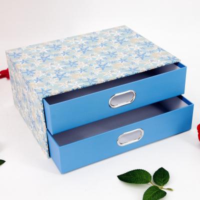 China Beautiful Customized Customized Chinese Supply Greyboard Gift Box Drawer For Office for sale