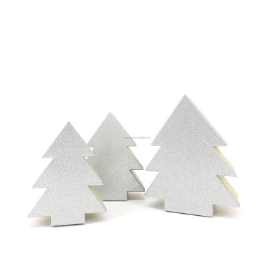 China Lovely Cute Attractive Shinny Christmas Tree Special Paper Kids Wrapping Paper Kids Toy Candy Cookie Chocolate Gift Packing Box for sale